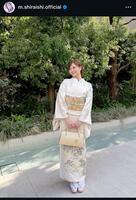 白石麻衣のインスタグラム＠ｍ．ｓｈｉｒａｉｓｈｉ．ｏｆｆｉｃｉａｌから