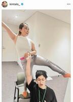 キンタロー。のインスタグラム＠ｋｉｎｔａｌｏ＿（２月２２日付）より 