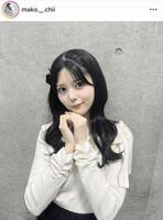 坂下真心のインスタグラム＠ｍａｋｏ．＿．ｃｈｉｉ（２月１日付）より