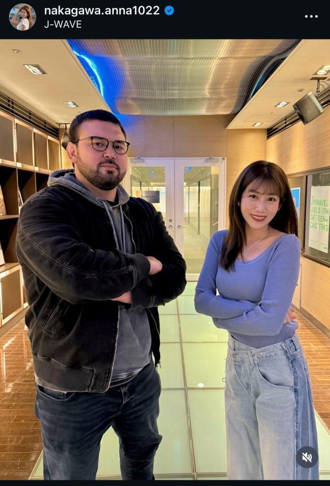 中川安奈のインスタグラム＠ｎａｋａｇａｗａ．ａｎｎａ１０２２から