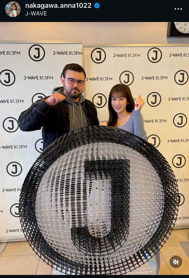 中川安奈のインスタグラム＠ｎａｋａｇａｗａ．ａｎｎａ１０２２から