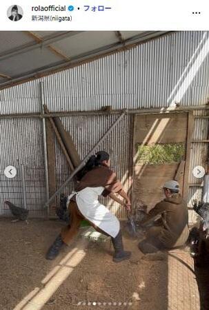 ローラ（ＲＯＬＡ）のインスタグラム（＠ｒｏｌａｏｆｆｉｃｉａｌ）より