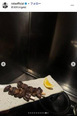ローラ（ＲＯＬＡ）のインスタグラム（＠ｒｏｌａｏｆｆｉｃｉａｌ）より