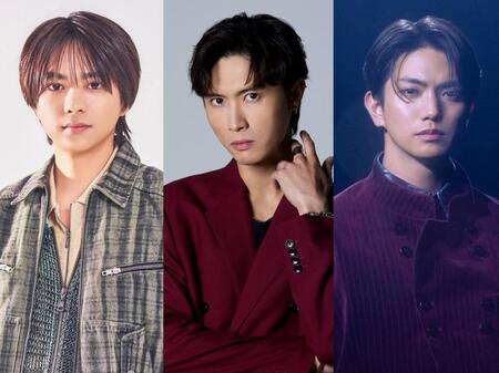 　（左から）佐藤勝利、橋本良亮、正門良規