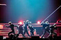 初の東京ドーム公演を行ったＲＩＩＺＥ（撮影・田中聖太郎）