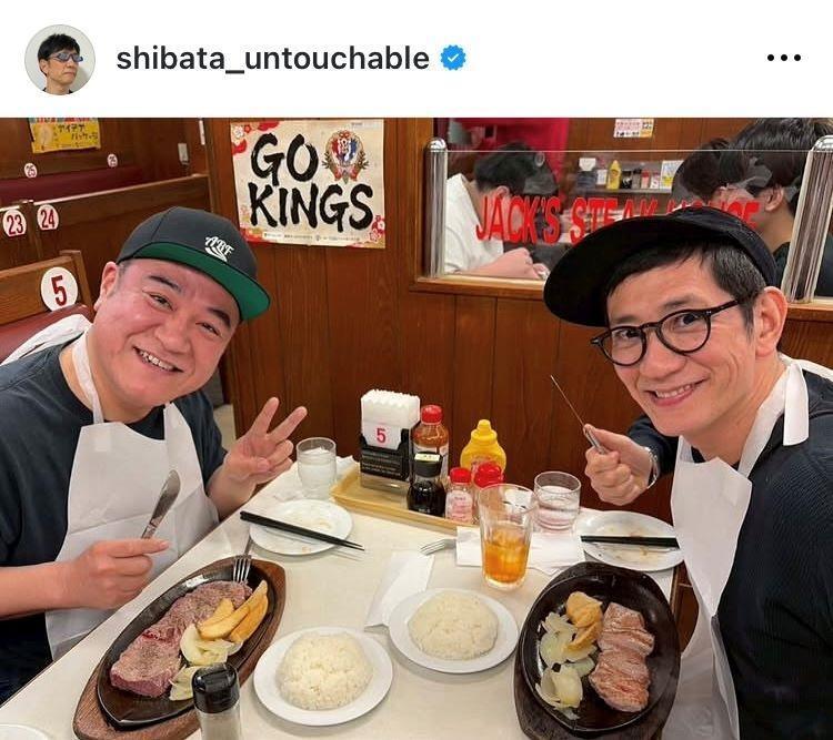 柴田英嗣のインスタグラム＠ｓｈｉｂａｔａ＿ｕｎｔｏｕｃｈａｂｌｅから