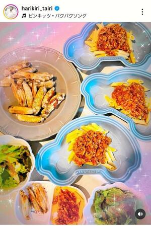 平愛梨のインスタグラム＠ｈａｒｉｋｉｒｉ＿ｔａｉｒｉより 