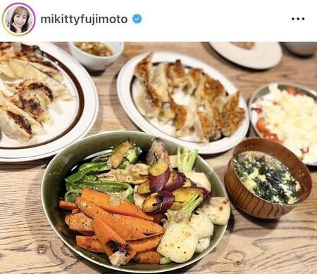 藤本美貴のインスタグラム＠ｍｉｋｉｔｔｙｆｕｊｉｍｏｔｏ（２５年１１月２７日付）より