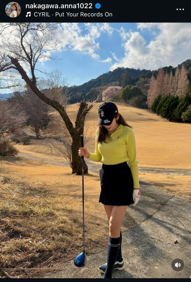 中川安奈のインスタグラム＠ｎａｋａｇａｗａ．ａｎｎａ１０２２から