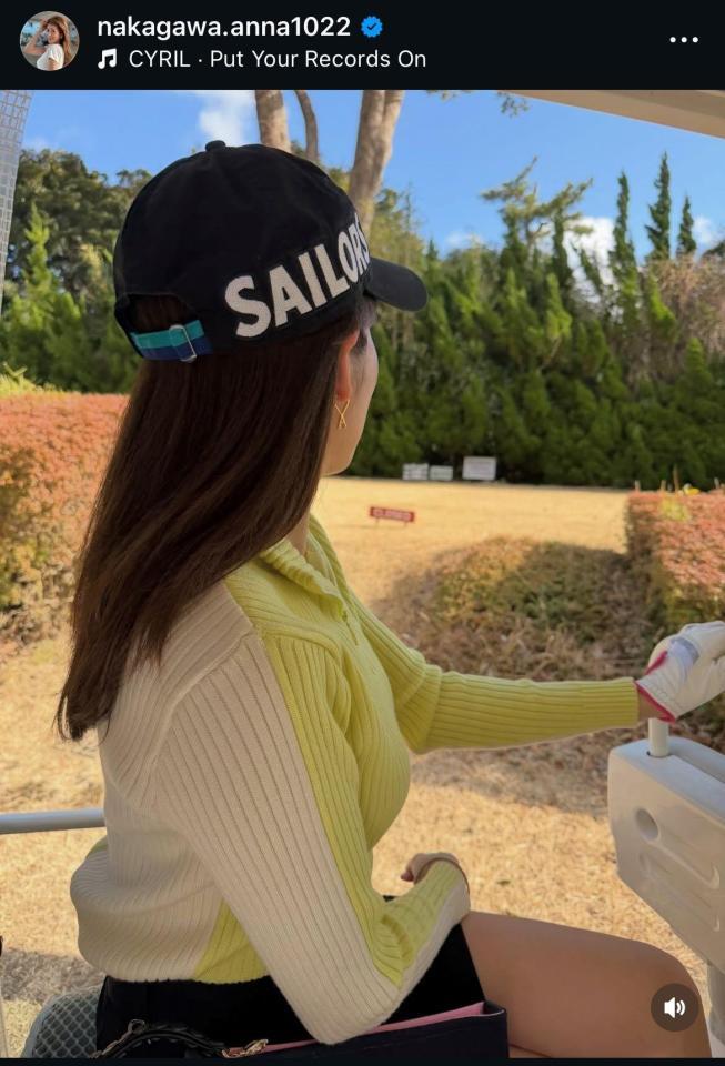 中川安奈のインスタグラム＠ｎａｋａｇａｗａ．ａｎｎａ１０２２から