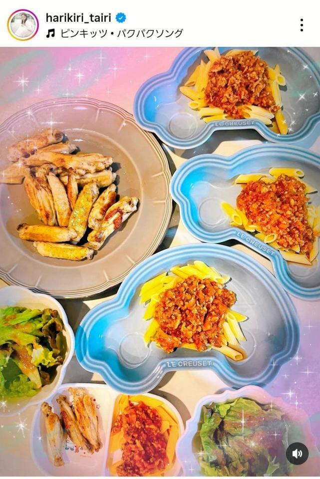 平愛梨のインスタグラム＠ｈａｒｉｋｉｒｉ＿ｔａｉｒｉより 