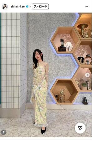 白石聖インスタグラム＠ｓｈｉｒａｉｓｈｉ＿ｓｅｉ