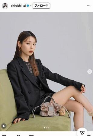 白石聖インスタグラム＠ｓｈｉｒａｉｓｈｉ＿ｓｅｉ