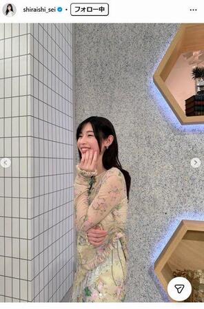 白石聖インスタグラム＠ｓｈｉｒａｉｓｈｉ＿ｓｅｉ