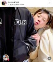 高橋真麻のインスタグラム＠ｍａａｓａｇｒａｐｅより 