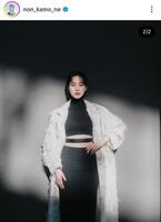 のんのインスタグラム＠ｎｏｎ＿ｋａｍｏ＿ｎｅ（２月２７日付）より