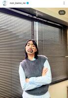 ドラマ「こちら予備自衛英雄補？！」のオフショット。のんのインスタグラム＠ｎｏｎ＿ｋａｍｏ＿ｎｅより