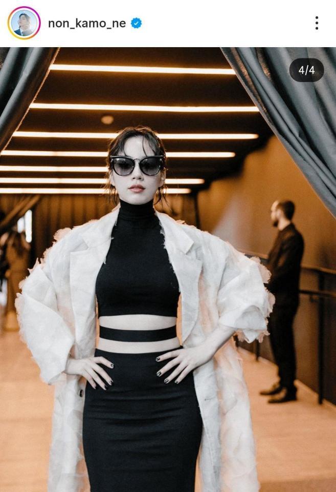 のんのインスタグラム＠ｎｏｎ＿ｋａｍｏ＿ｎｅ（２月２７日付）より