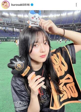 黒嵜菜々子のインスタグラム＠ｋｕｒｏｓａｋｉ０５１６（２４年８月２３日付）より