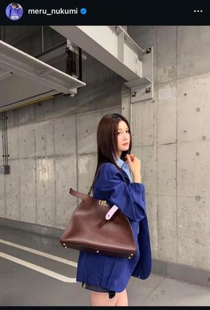 生見愛瑠のインスタグラム＠ｍｅｒｕ＿ｎｕｋｕｍｉから