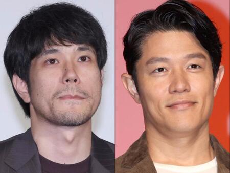 松山ケンイチ（左）と鈴木亮平