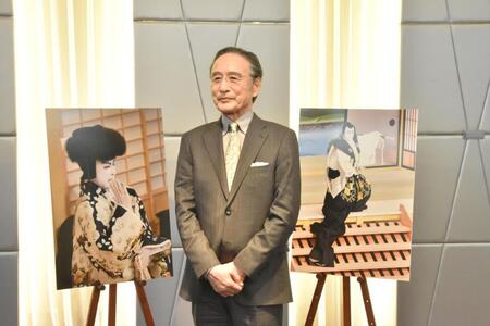 取材会を行った片岡仁左衛門