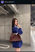 生見愛瑠のインスタグラム＠ｍｅｒｕ＿ｎｕｋｕｍｉから