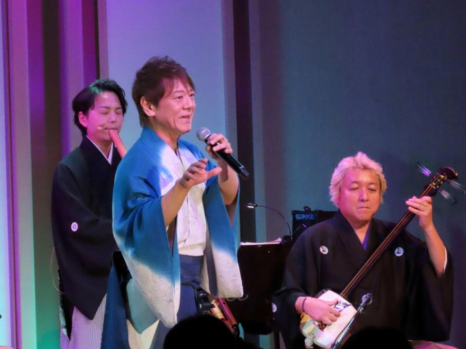 バースデーライブを行った北山たけし