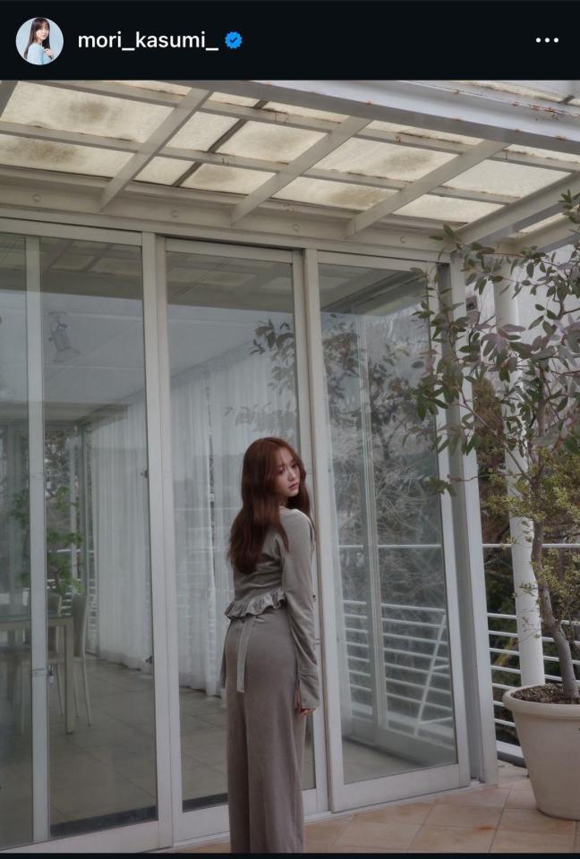 森香澄のインスタグラム＠ｍｏｒｉ＿ｋａｓｕｍｉ＿から