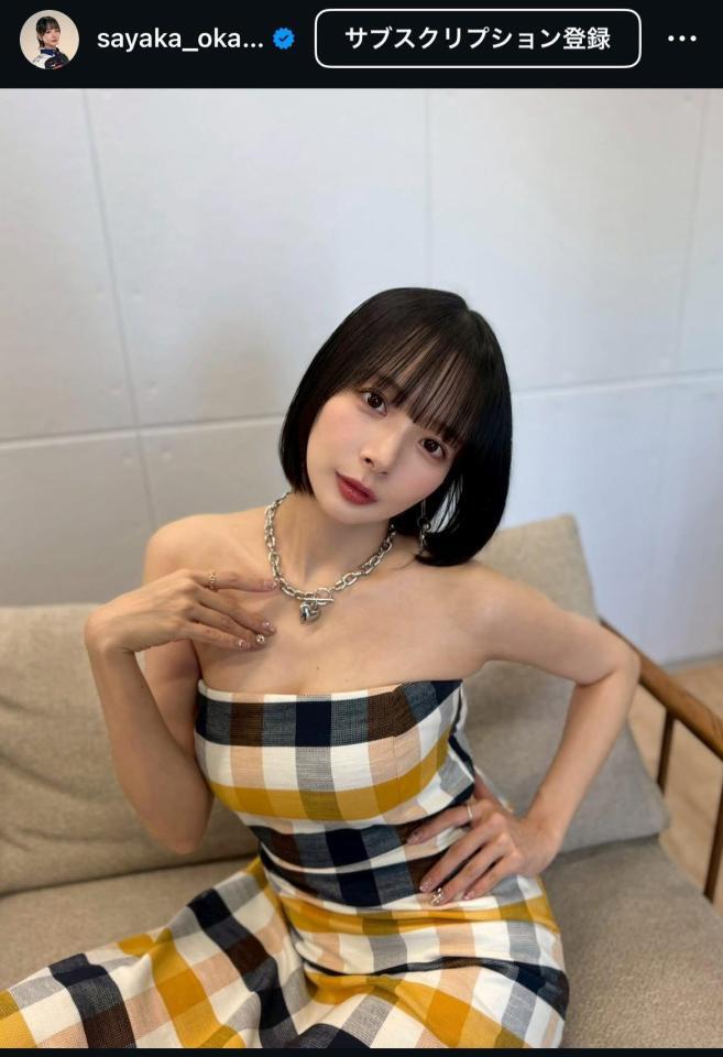 岡田紗佳のインスタグラム＠ｓａｙａｋａ＿ｏｋａｄａから