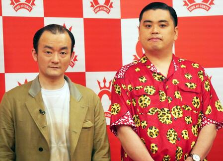 ななまがり・森下直人（左）と初瀬悠太