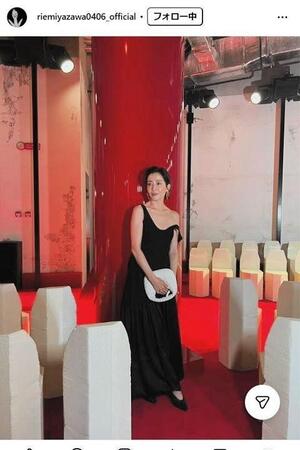 宮沢りえインスタグラム＠ｒｉｅｍｉｙａｚａｗａ０４０６＿ｏｆｆｉｃｉａｌ 