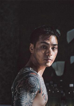 柳楽優弥主演の映画「ＲＹＵＪＩ　竜二」のキービジュアル