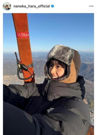 原菜乃華のインスタグラム＠ｎａｎｏｋａ＿ｈａｒａ＿ｏｆｆｉｃｉａｌから