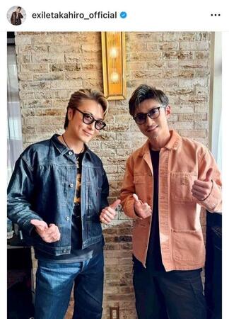 ＴＡＫＡＨＩＲＯのインスタグラム＠ｅｘｉｌｅｔａｋａｈｉｒｏ＿ｏｆｆｉｃｉａｌから