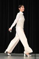 イベントに登場した當真あみ（撮影・開出牧）