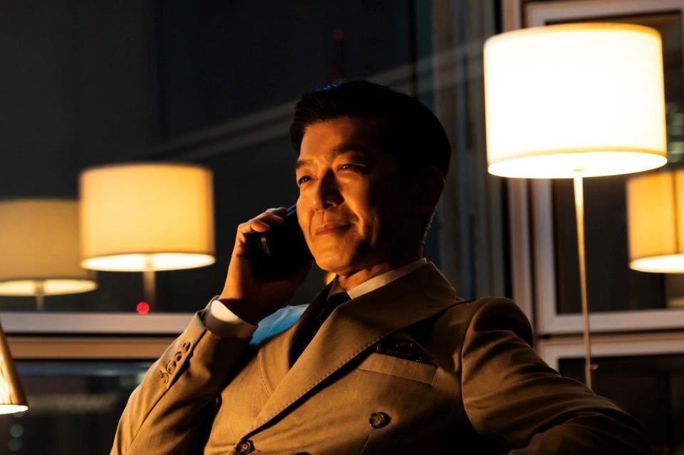 ドラマに出演する大澄賢也