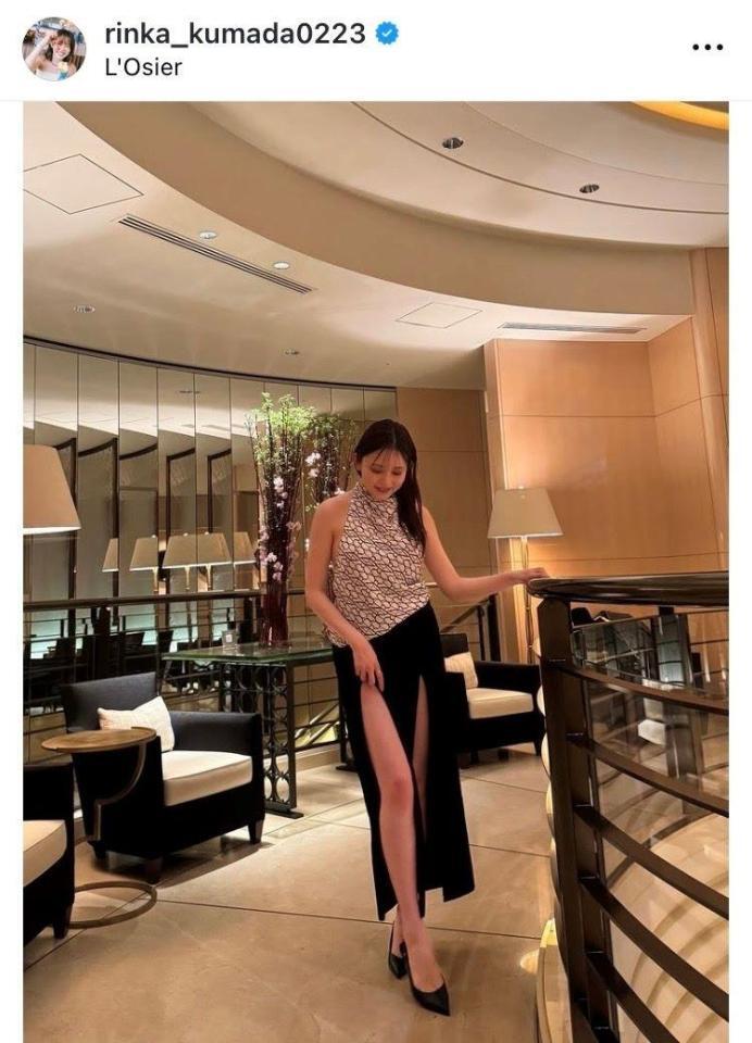 久間田琳加のインスタグラム＠ｒｉｎｋａ＿ｋｕｍａｄａ０２２３から