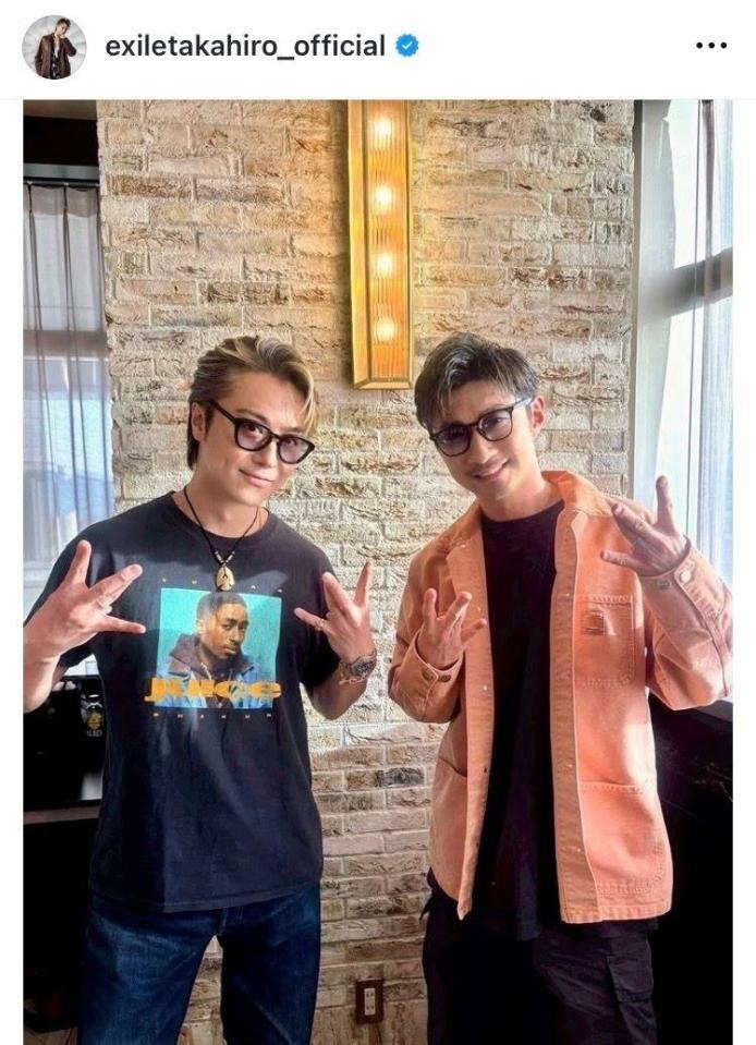 ＴＡＫＡＨＩＲＯのインスタグラム＠ｅｘｉｌｅｔａｋａｈｉｒｏ＿ｏｆｆｉｃｉａｌから