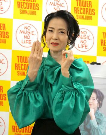 　芸能生活４０年目に突入した坂本冬美
