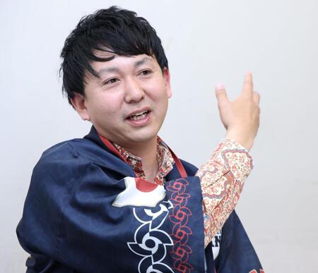 侍ジャパンへの期待を口にするバッテリィズ・寺家（撮影・伊藤笙子）