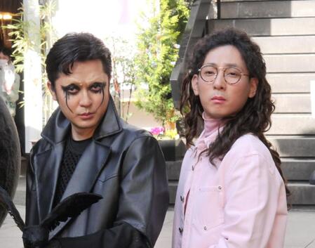 激変の変装姿で登場したたくろう