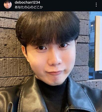 デボちゃんの公式インスタグラム＠ｄｅｂｏｃｈａｎ１２３４より　デボちゃんは「日本好きＹｏｕＴｕｂｅｒ」として日本語で活動している