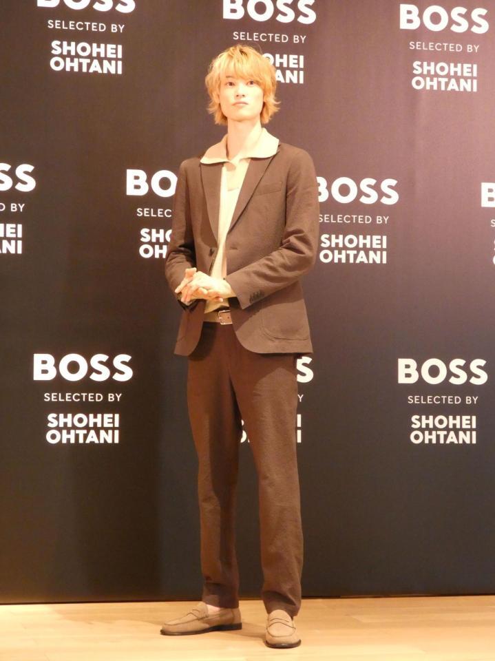 イベントに出席した窪塚愛流