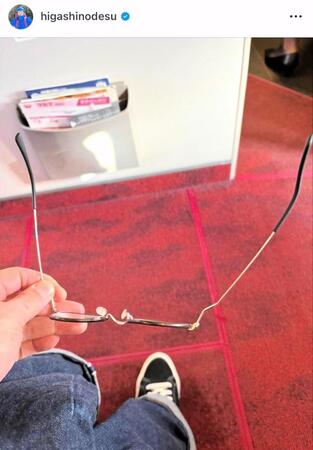 東野幸治公式インスタグラム＠ｈｉｇａｓｈｉｎｏｄｅｓｕより