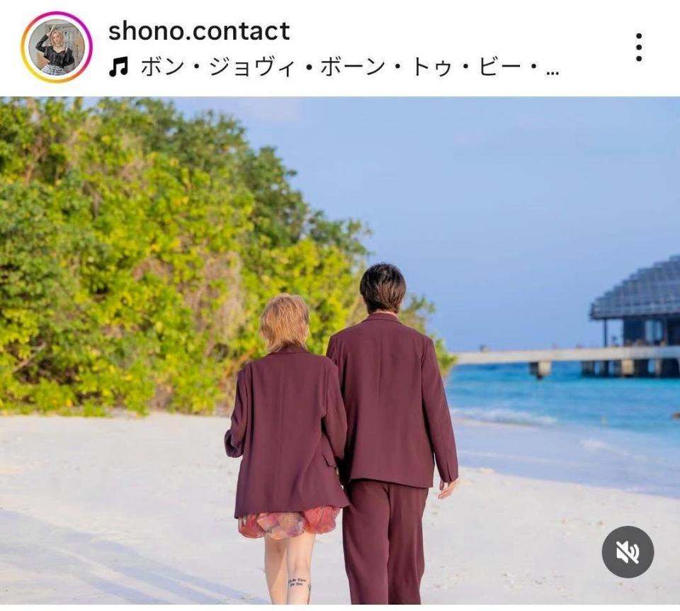 ＳＨＯＮＯのインスタグラム（＠ｓｈｏｎｏ．ｃｏｎｔａｃｔ）から