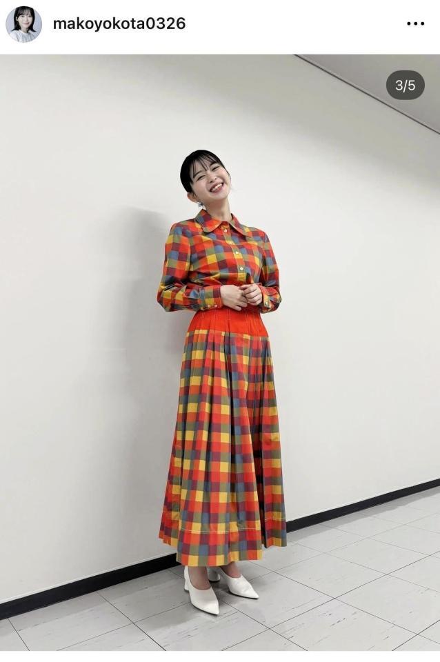横田真子のインスタグラム＠ｍａｋｏｙｏｋｏｔａ０３２６より