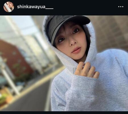 新川優愛のインスタグラム＠ｓｈｉｎｋａｗａｙｕａ＿＿＿から