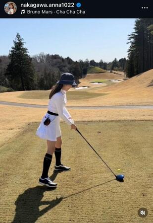 中川安奈のインスタグラム＠ｎａｋａｇａｗａ．ａｎｎａ１０２２から