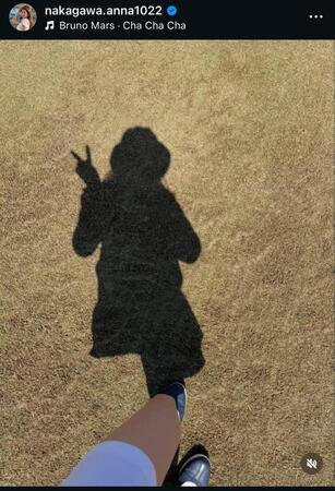 中川安奈のインスタグラム＠ｎａｋａｇａｗａ．ａｎｎａ１０２２から